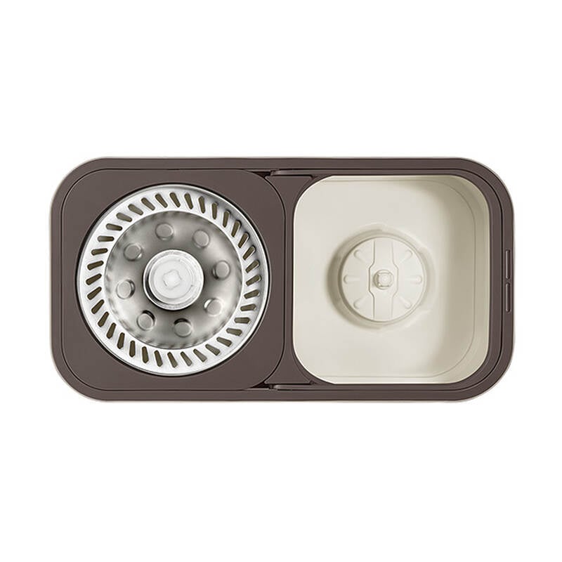 Bộ Cây Lau Nhà Dual Bucket Spin Mop 450x235x240mm - ETM478, , large image number null